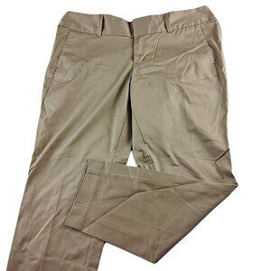 G.H. Bass & Co. Amelia Mid Rise Tapered Leg Pant Women's Size 14 Ankle Cedarwood